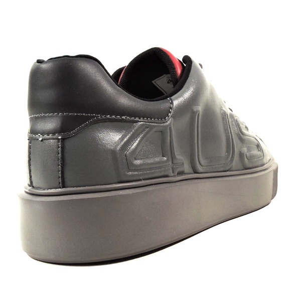 CESARE PACIOTTI 🇮🇹 MENS GREY SOFT LEATHER COMFORT SNEAKERS - Picture 5 of 9